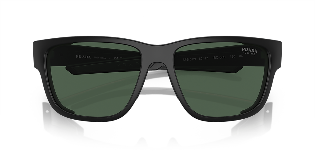 Prada Linea Rossa PS 07WS XXL (59 - 17) with Green lenses and