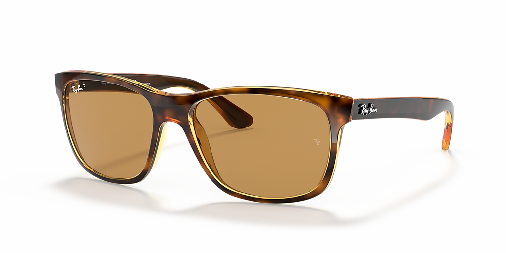 Ray-Ban RB4181 M (57 - 16) with Brown lenses and Tortoise frame