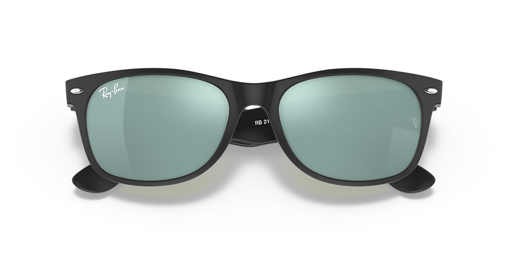 Ray-Ban New Wayfarer Flash M (55 - 18) with Silver lenses and