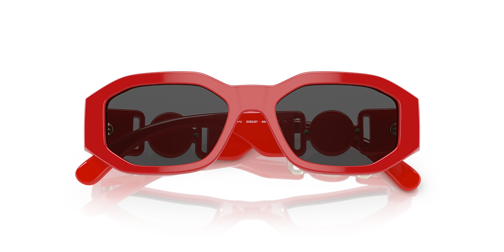 Versace Kids S (48 - 16) with Grey lenses and Red frame | Sunglass
