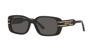 DIOR CD Diamond S5I S (56 - 13) with Grey lenses and Black frame