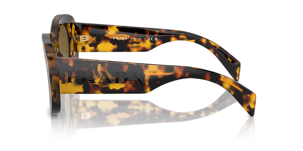 Prada PR A13S L (54 - 23) with Brown lenses and Tortoise frame