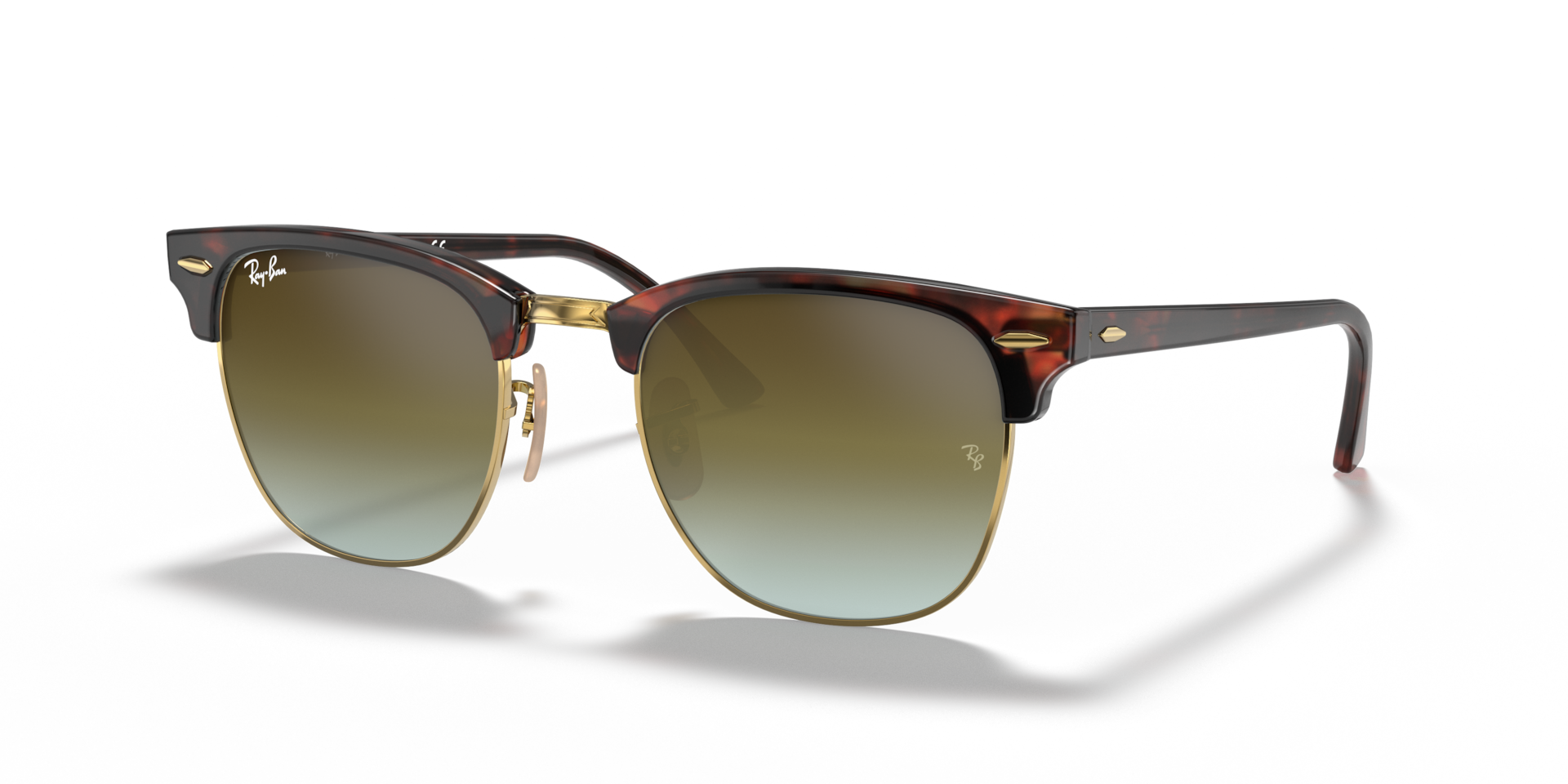 RB3016 Clubmaster Flash Lenses