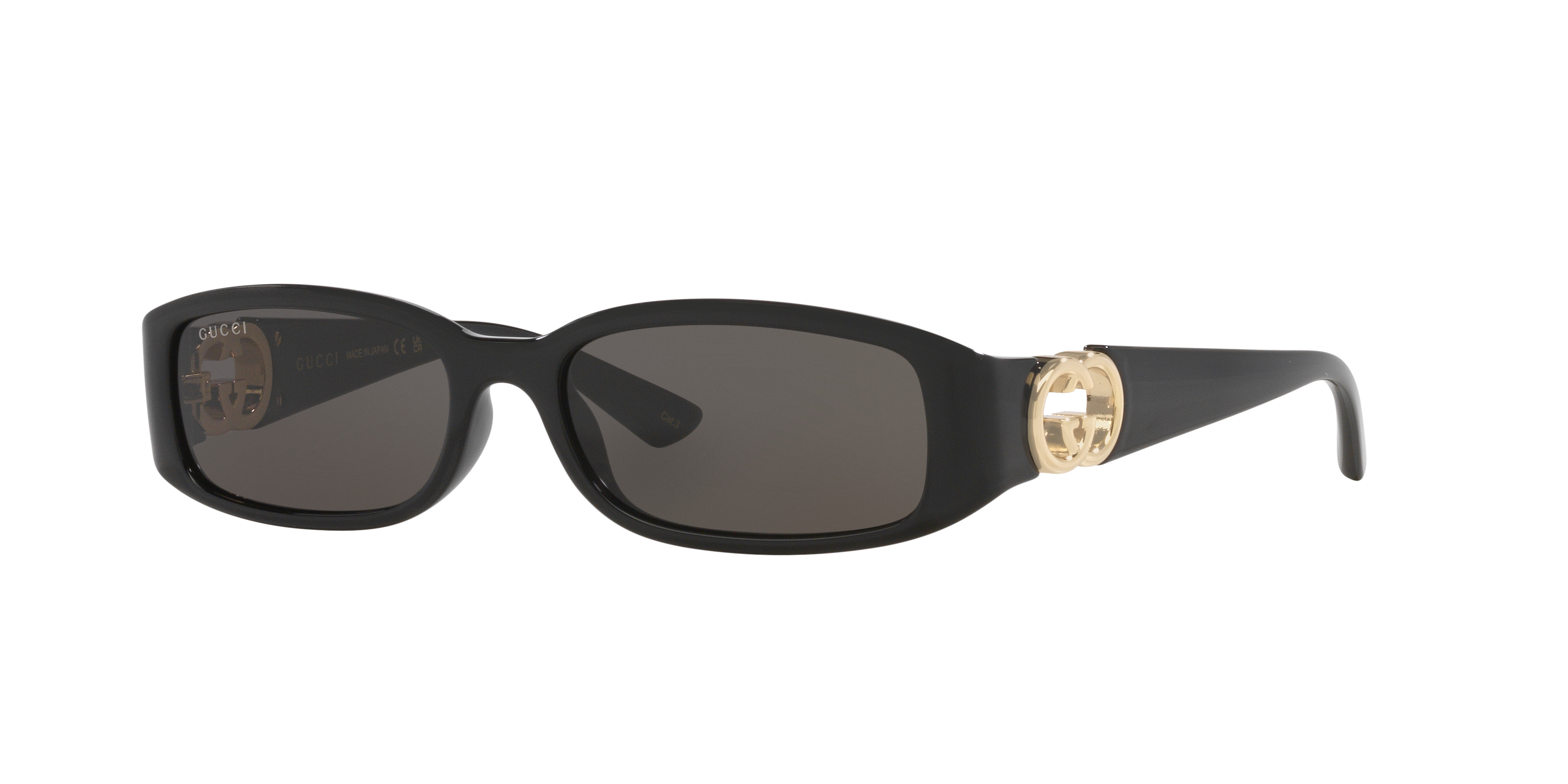 Gucci GG1661S S (54 - 16) with Grey lenses and Black frame
