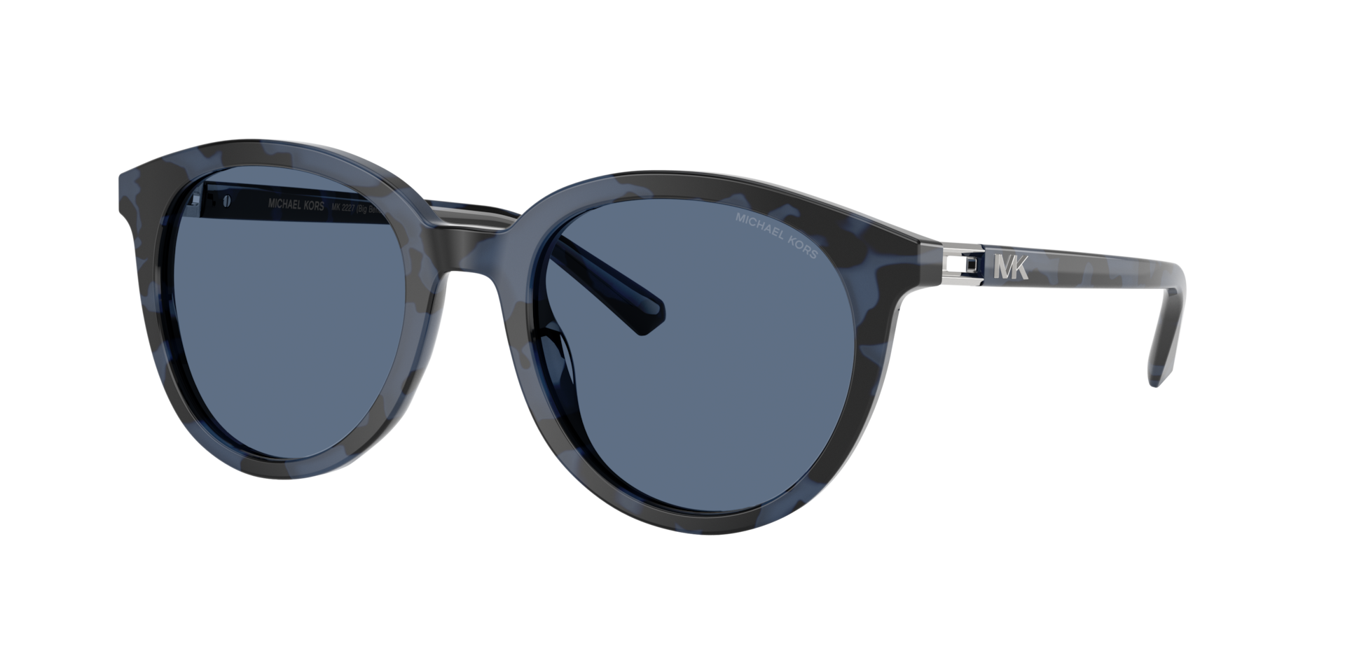 Michael Kors Homme Sunglass Big Bend - Couleur du Monture caille de tortue bleue Couleur de Lentille Bleu Uni 87 €