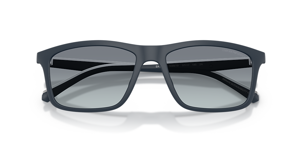 Emporio Armani EA4257U L (57 - 17) with Blue lenses and Blue frame