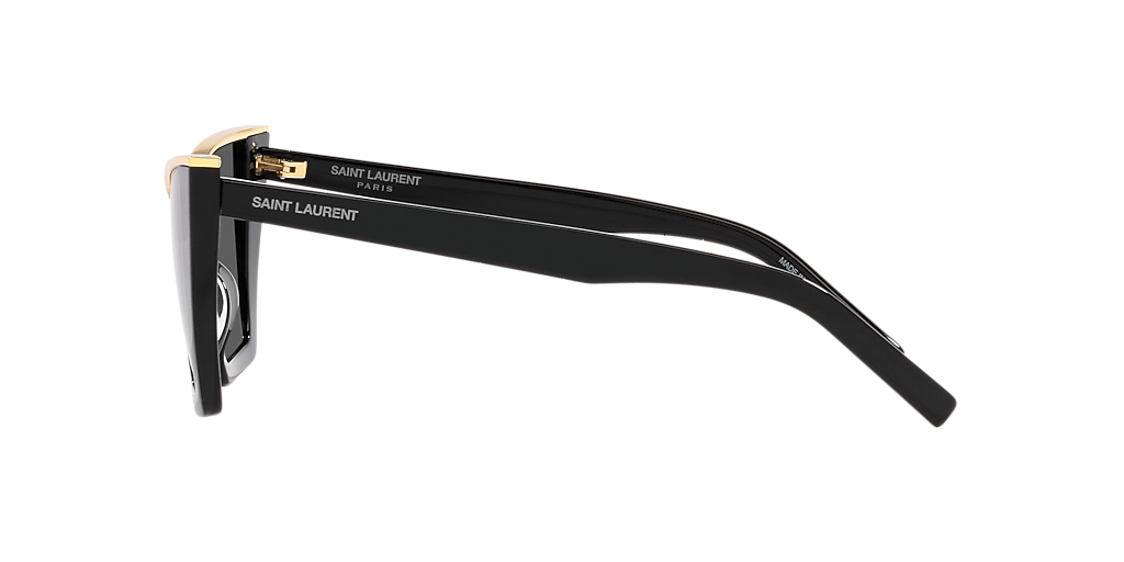 Saint Laurent SL 570 XL (54 - 17) with Black lenses and Black