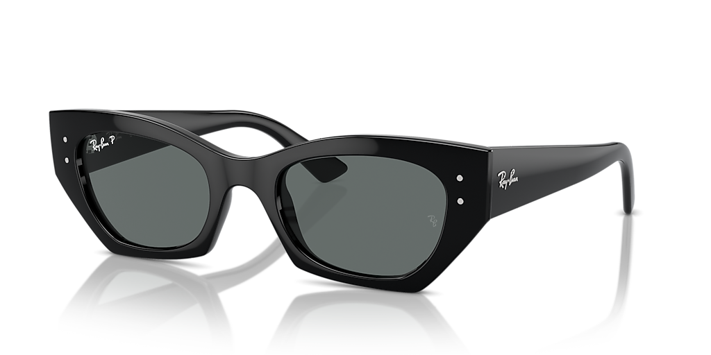 Ray-Ban Zena Bio-Based M (52 - 22) with Grey lenses and Black