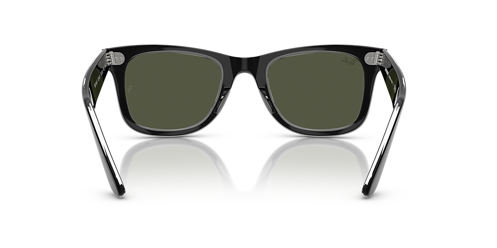 Ray-Ban Original Wayfarer Classic L (52 - 22) with Green lenses