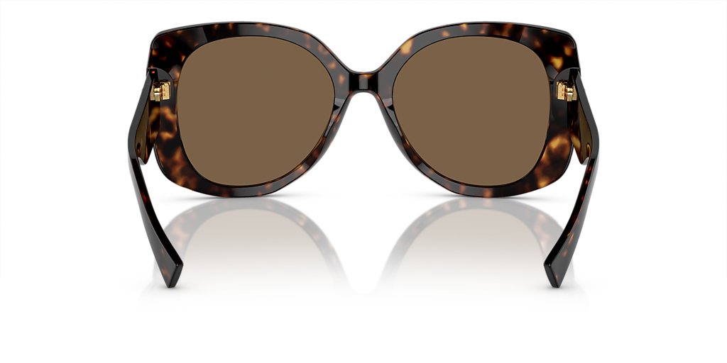 Versace Women\'s Tortoiseshell Sunglasses - Brown Lenses Versace Amber Havana Brown Shade Lens Tortoise Sunglasses  main image 3