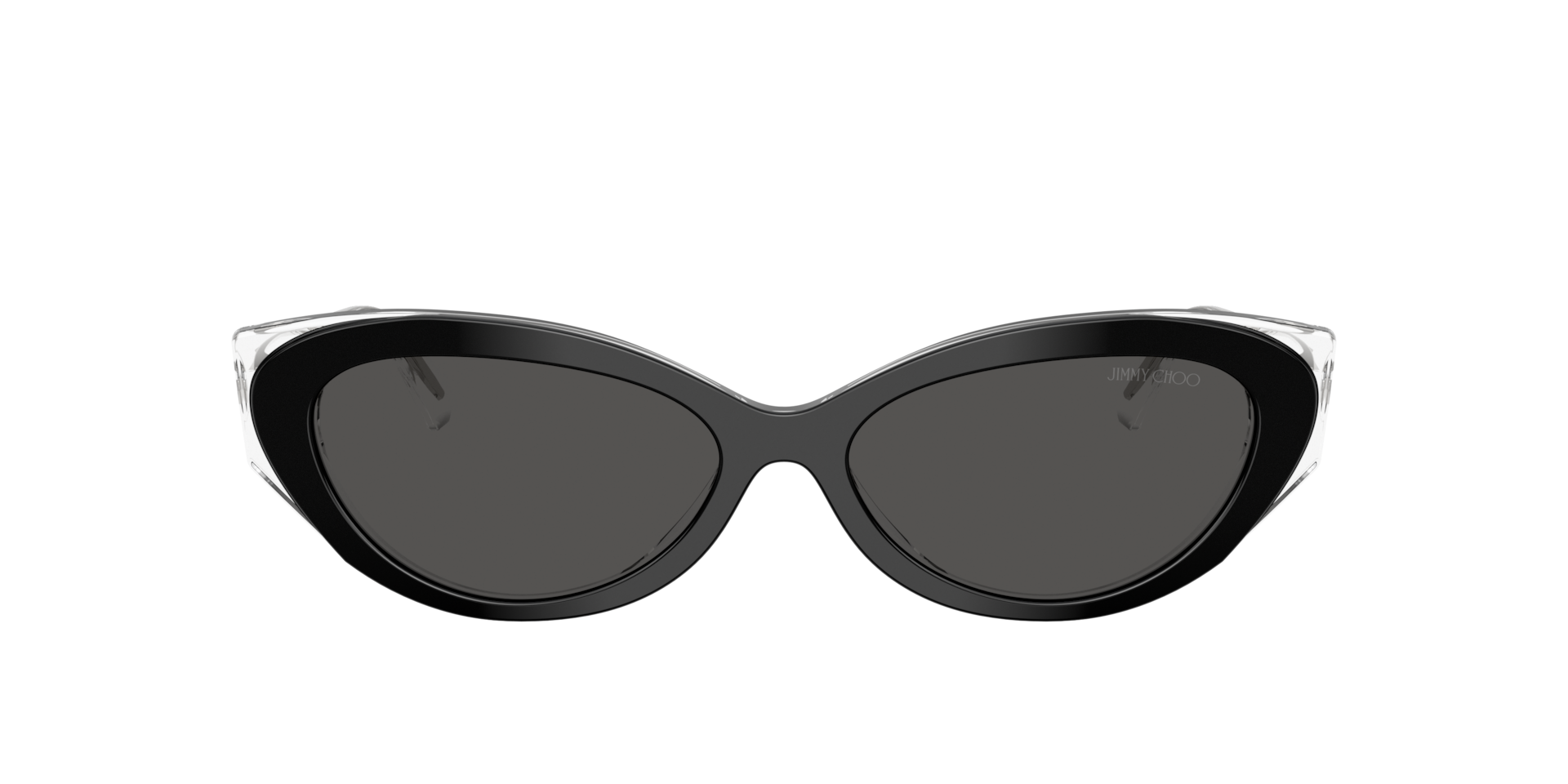 Jimmy Choo JC5065U M (54 - 15) with Grey lenses and Black frame