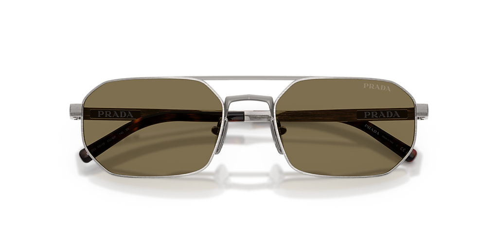 Prada PR D53S L (55 - 19) with Brown lenses and Grey frame