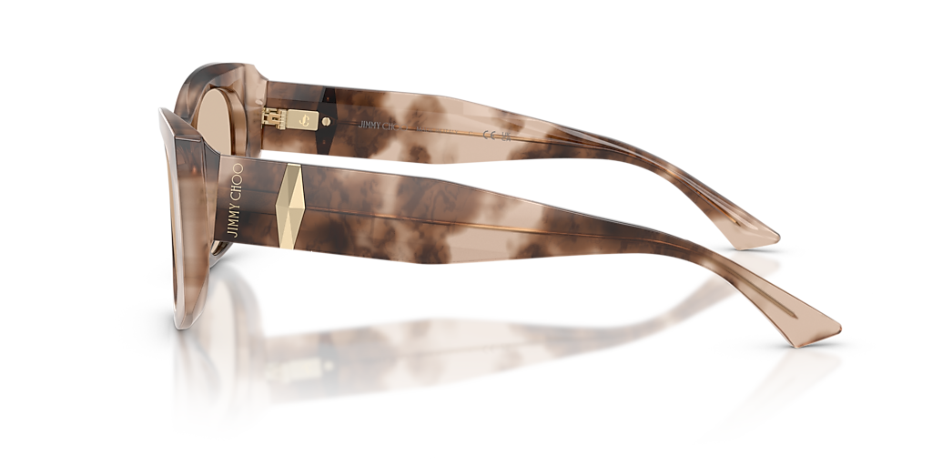 Jimmy Choo JC5066U M (52 - 19) with Brown lenses and Tortoise