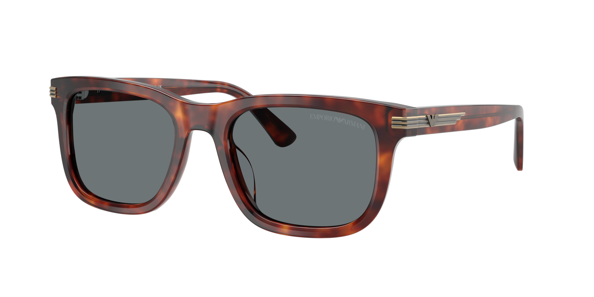 Emporio Armani Blue Man Ea4282u 603480 Sunglasses Acetate Red Geometric Normal - Image 4