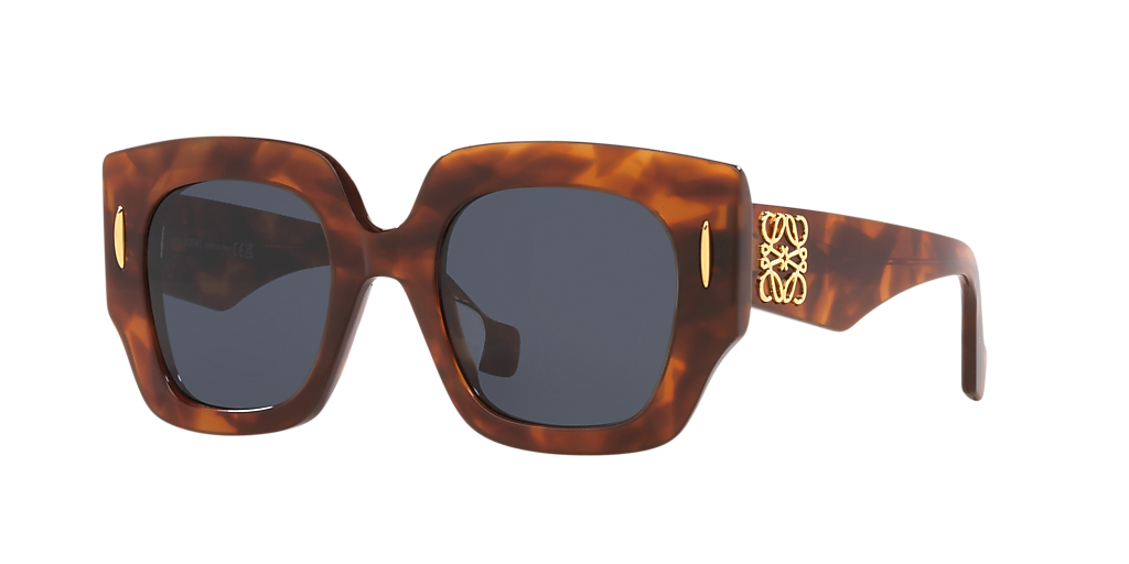 Loewe Anagram Lw40129U XS (50 - 22) with Blue lenses and Tortoise