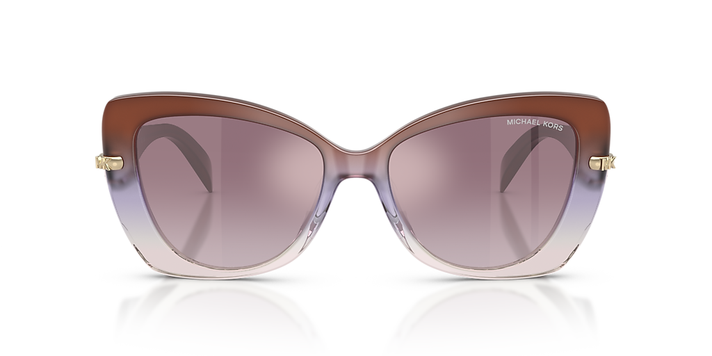 Michael Kors Atlanta L (55 - 17) with Violet lenses and Red frame