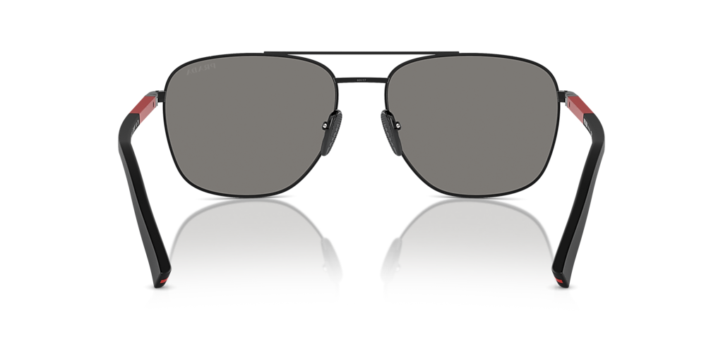 Prada Linea Rossa PS 54ZS XXL (60 - 17) with Grey lenses and Black