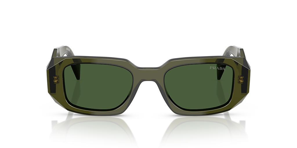 Prada PR 17WSF S (51 - 20) with Green lenses and Green frame