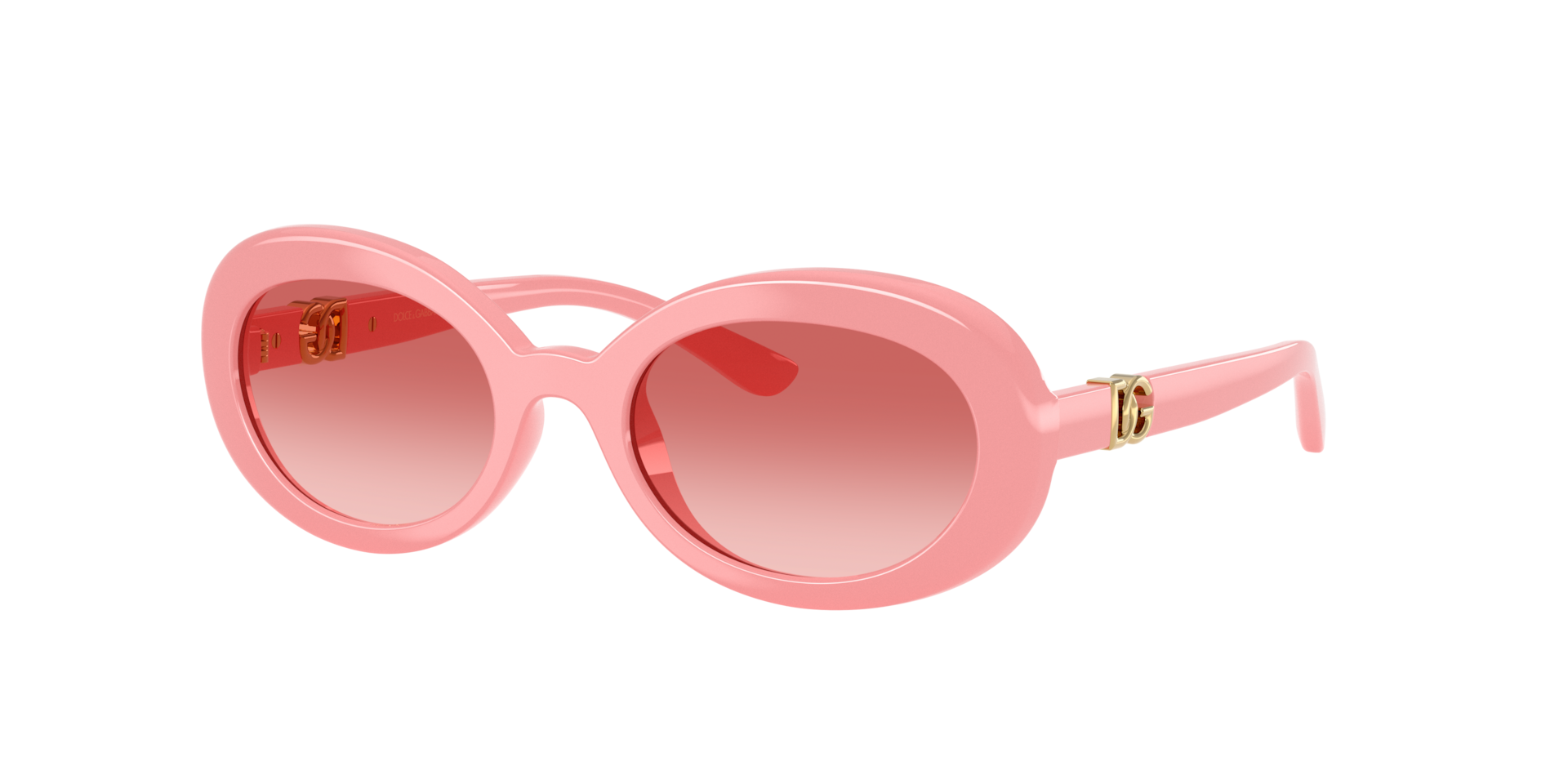 Dolce&Gabbana Unisex Sunglass DX6007U -  Frame color: Pastel Pink, Lens color: Pink Gradient Red