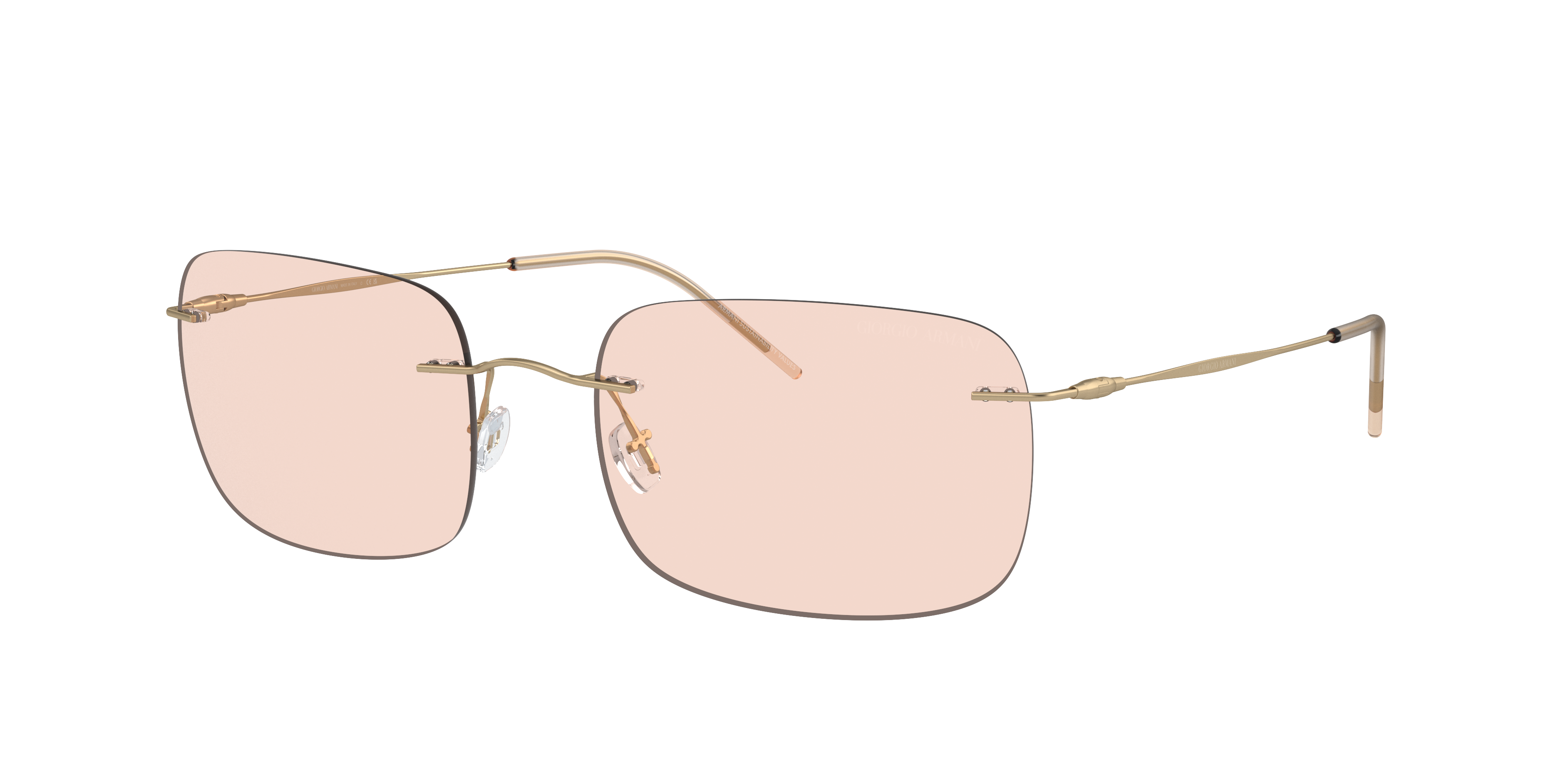 Giorgio Armani AR1512M XL (58 - 19) with Brown lenses and Black