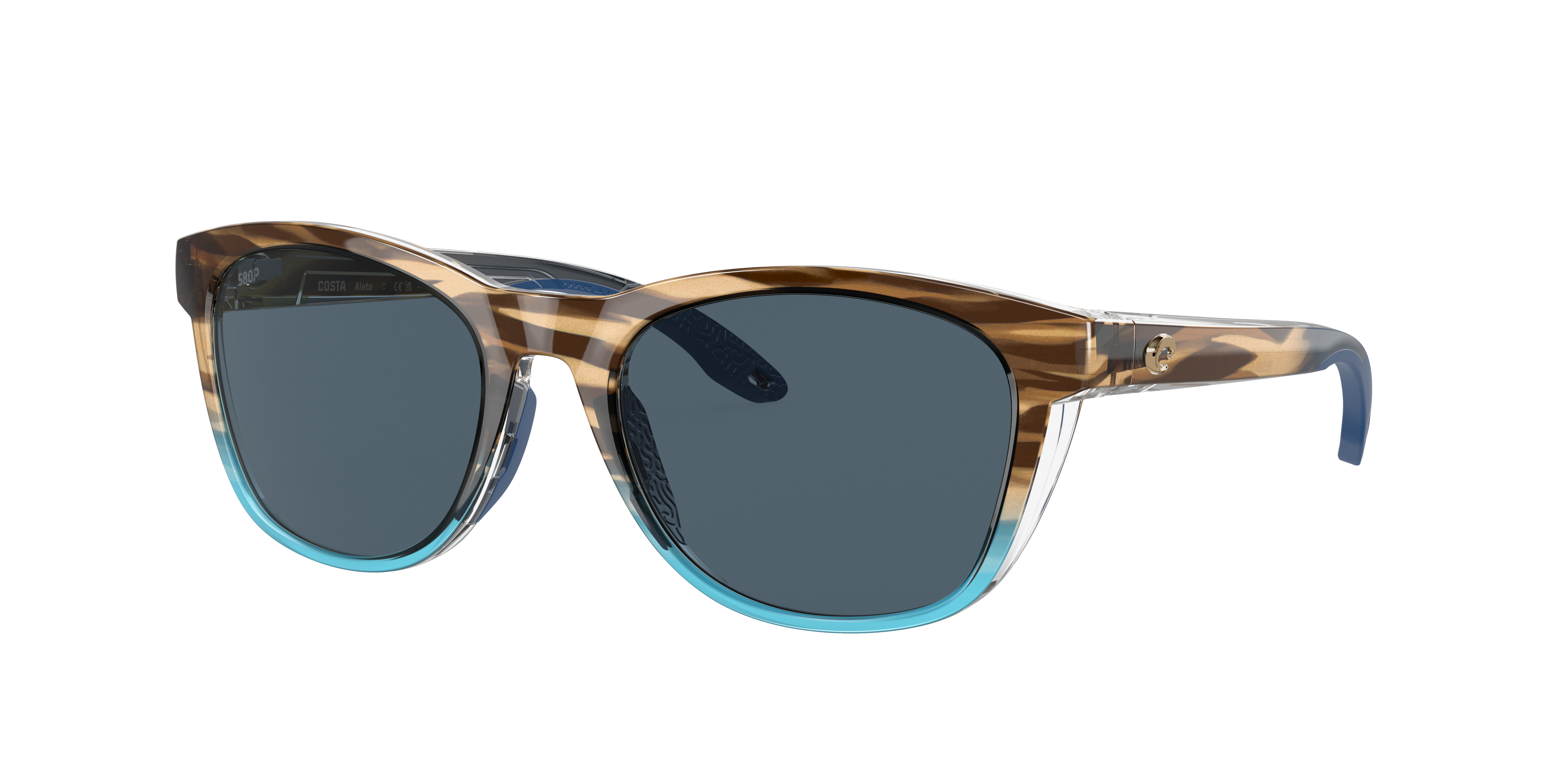Costa Woman Sunglass Aleta -  Frame color: Wahoo, Lens color: Gray