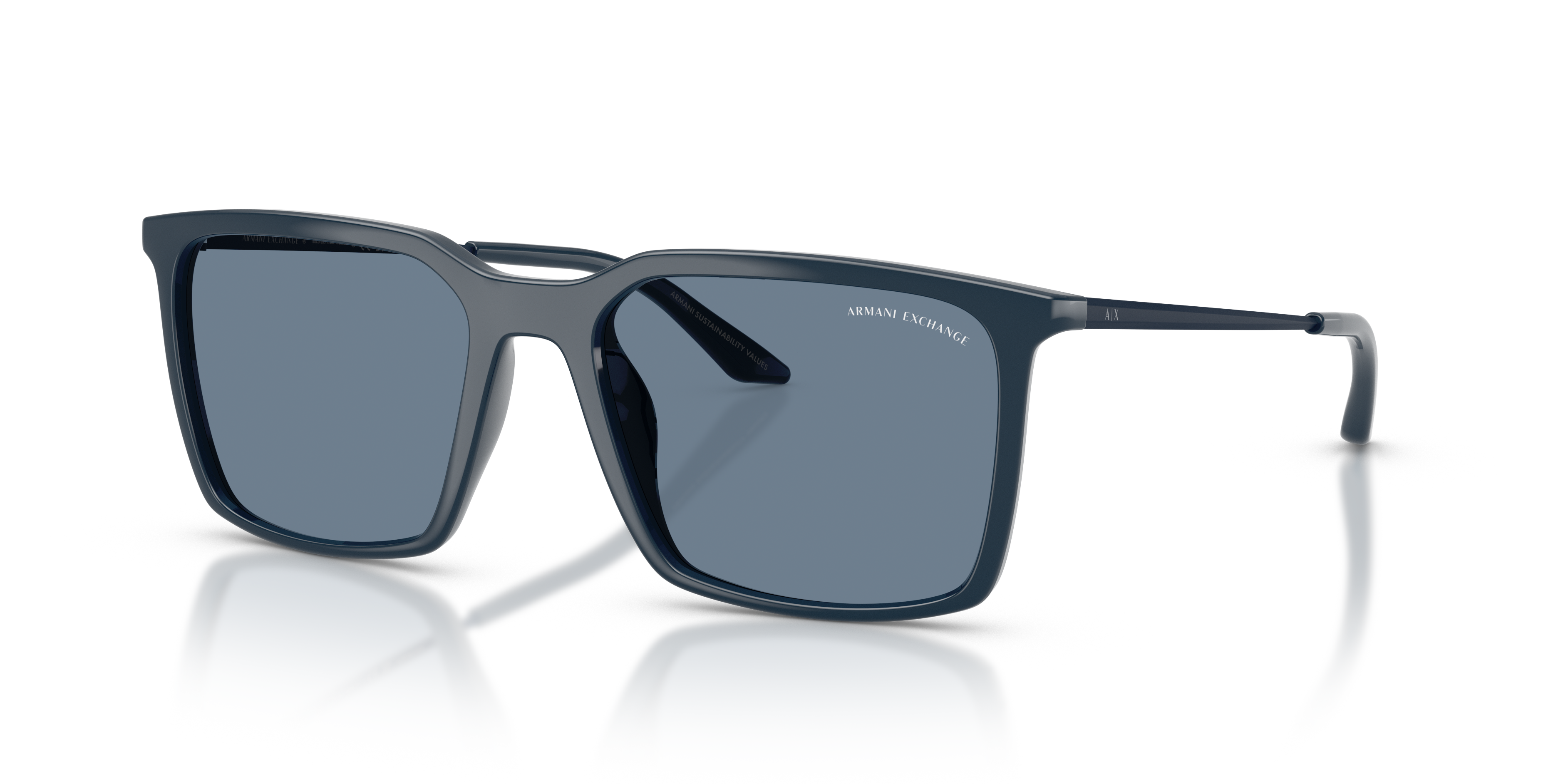 Armani Exchange AX4170SU L (55 - 18) with Blue lenses and Blue