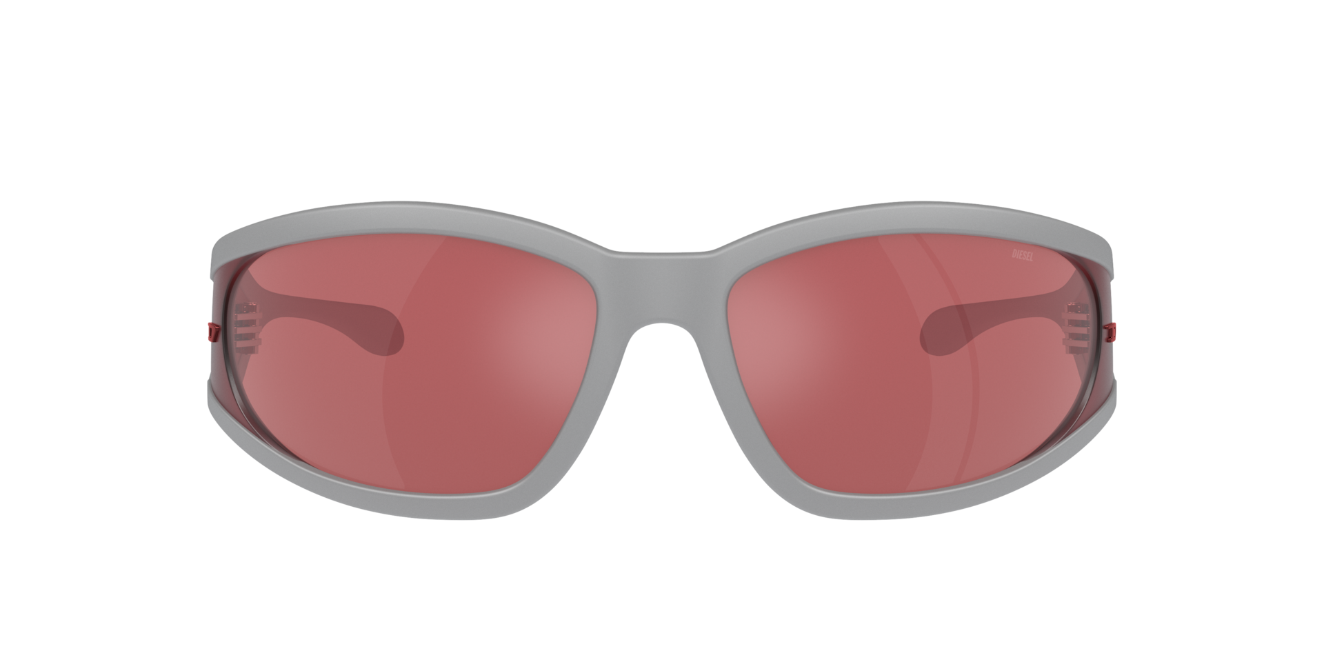 Diesel DL3002 L (65 - 18) with Red lenses and Grey frame