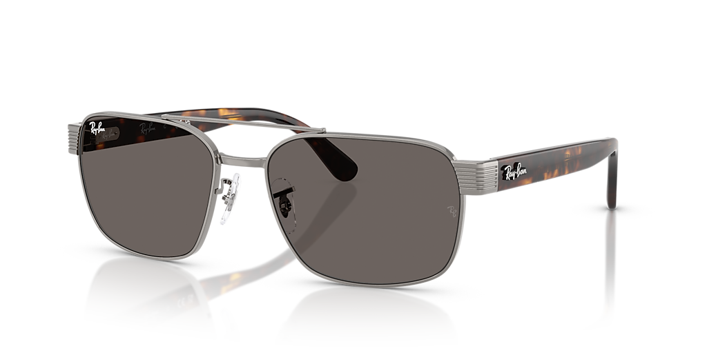 Ray-Ban RB3751 L (58 - 17) with Grey lenses and Grey frame