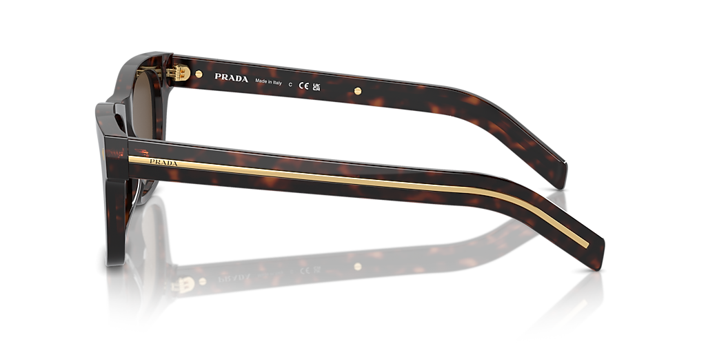 Prada PR A17S L (54 - 19) with Brown lenses and Tortoise frame