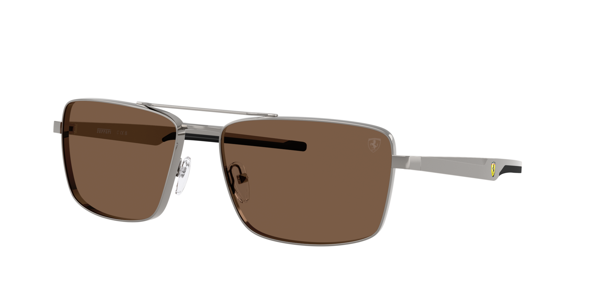SCUDERIA FERRARI Man Sunglasses FZ5001  -  Frame color: Gunmetal, Lens color: Brown