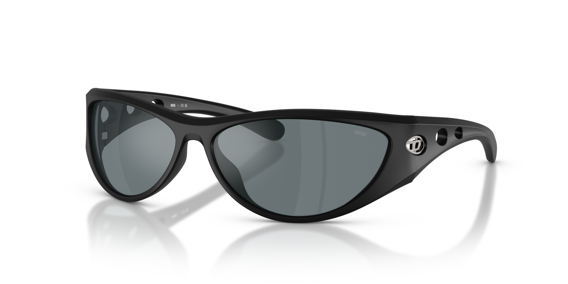 Diesel DL3004U L (63 - 14) with Black lenses and Black frame