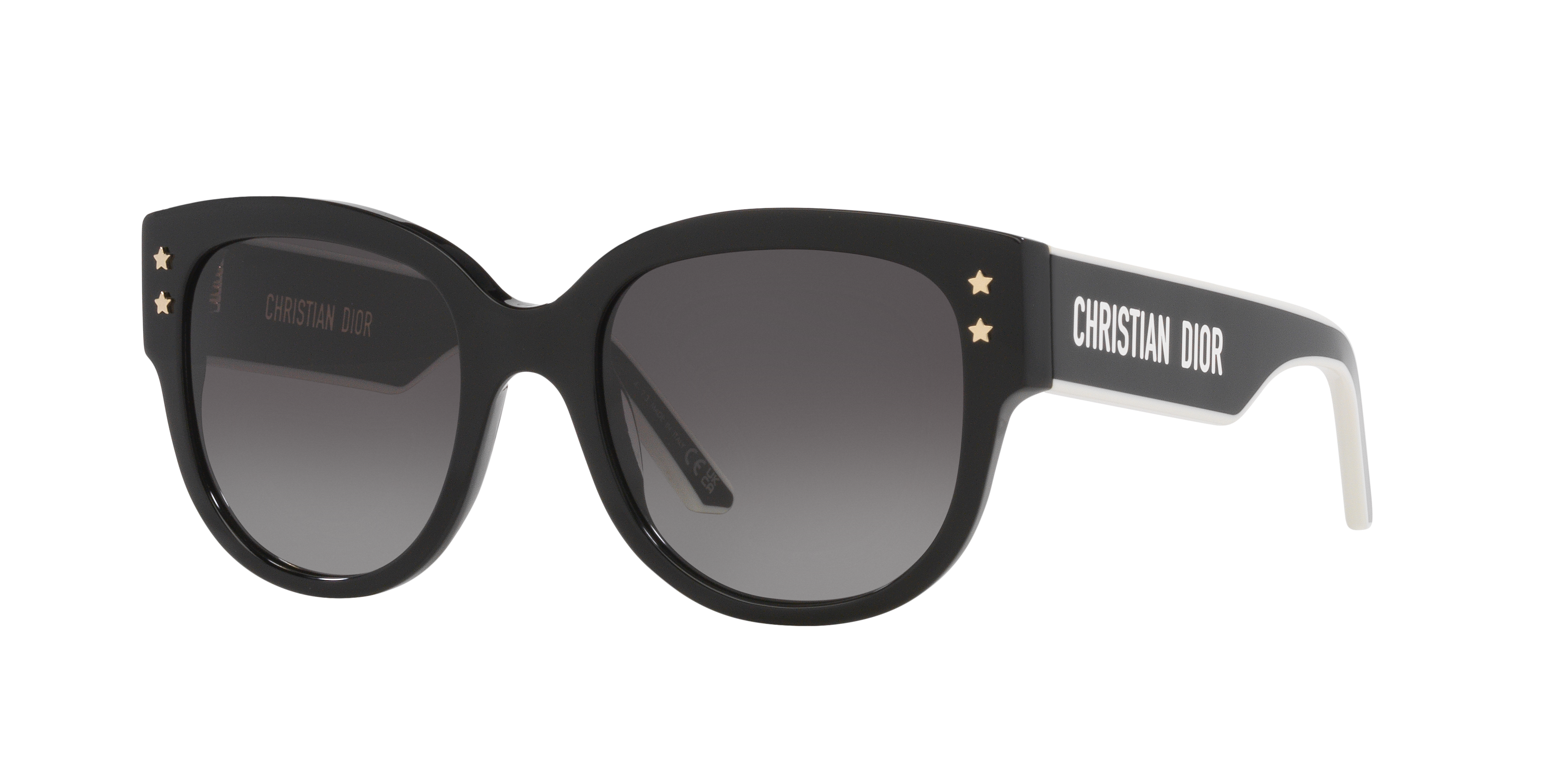 DIOR Woman Sunglass Diorpacific B2I Cd40157I -  Frame color: Black Shiny, Lens color: Grey