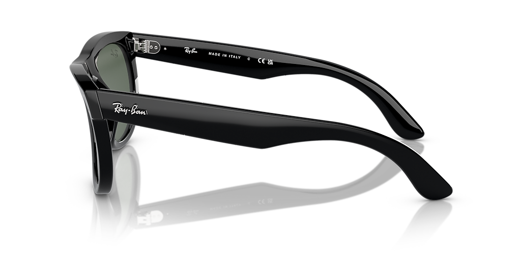 Ray-Ban Wayfarer Reverse M (53 - 20) with Green lenses and Black
