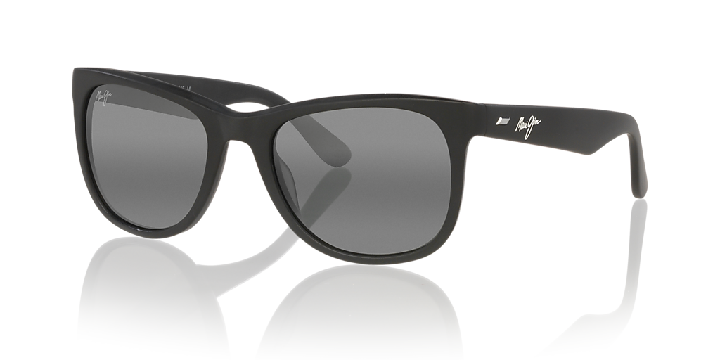 Maui Jim Kikonia Xl L (55 - 22) with Grey lenses and Black frame