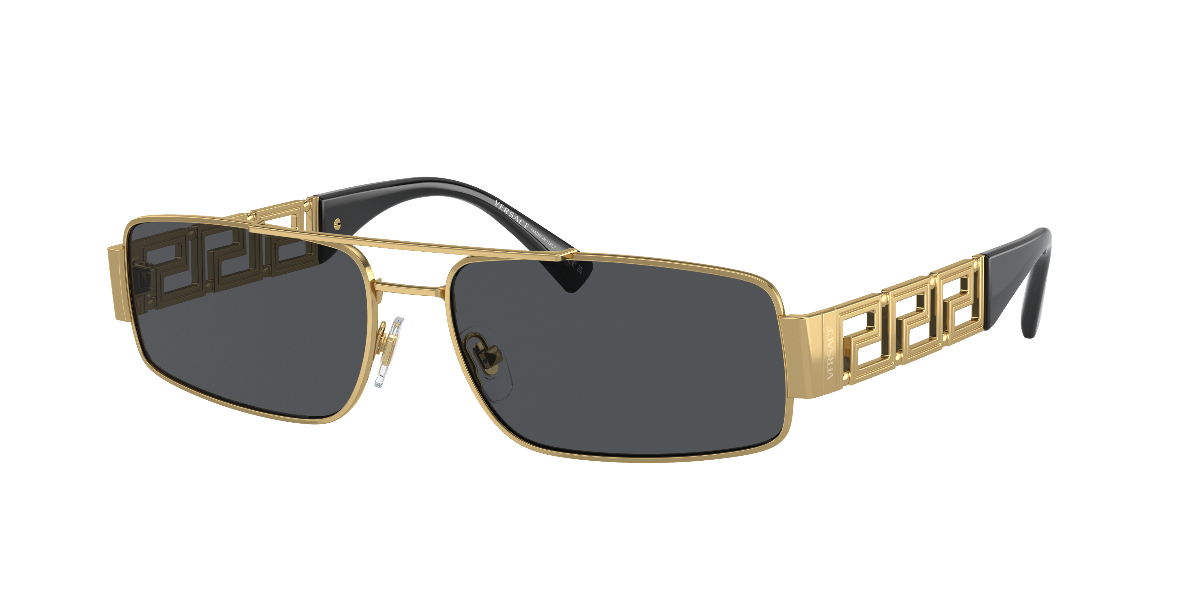 Versace VE2257 XL (60 - 16) with Grey lenses and Gold frame
