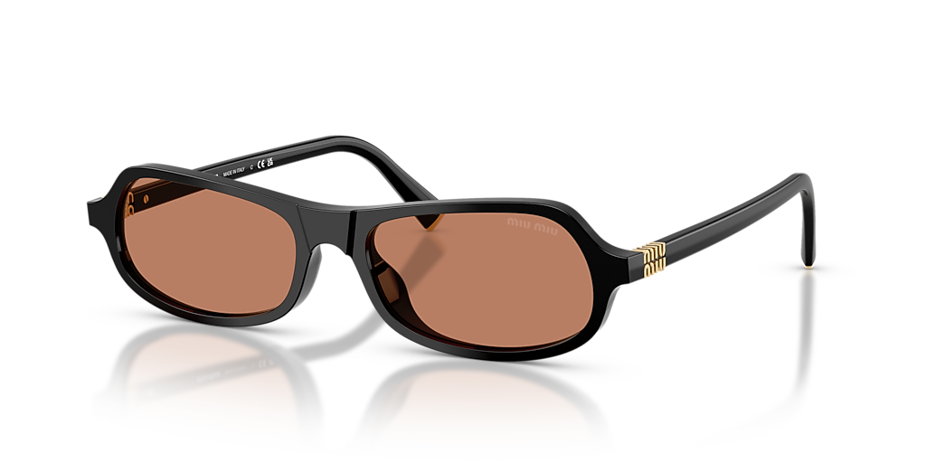 Miu Miu MU B10SU M (55 - 17) with Brown lenses and Black frame