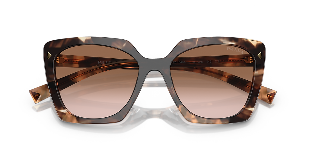 Prada PR 23ZS S (54 - 18) with Brown lenses and Tortoise frame