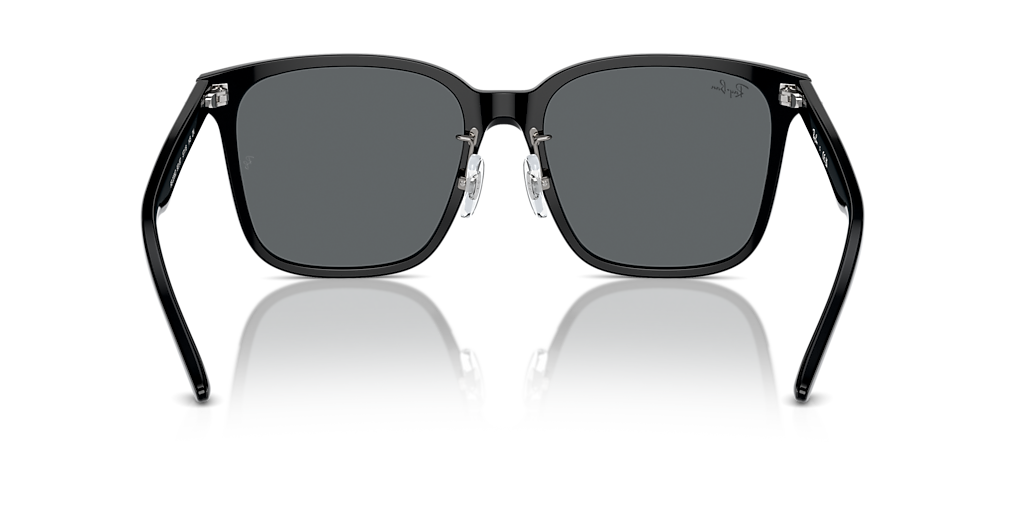 Ray-Ban RB2206D L (57 - 18) with Grey lenses and Black frame