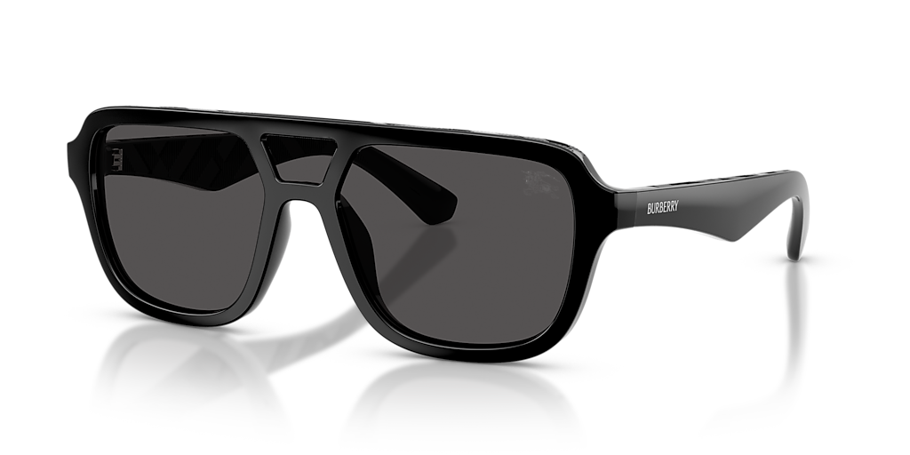 Burberry BE4474U L (0 - 128) with Grey lenses and Black frame