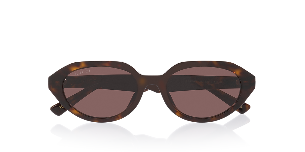 Gucci GG2178S S (53 - 18) with Brown lenses and Tortoise frame