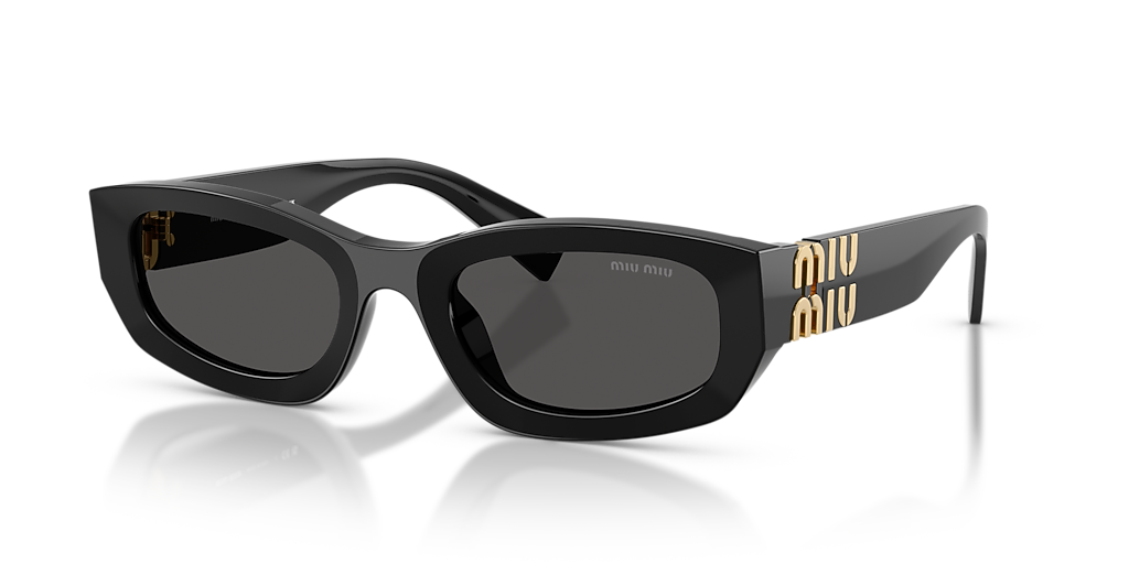 Miu Miu MU B04SF L (53 - 22) with Grey lenses and Black  display picture 3