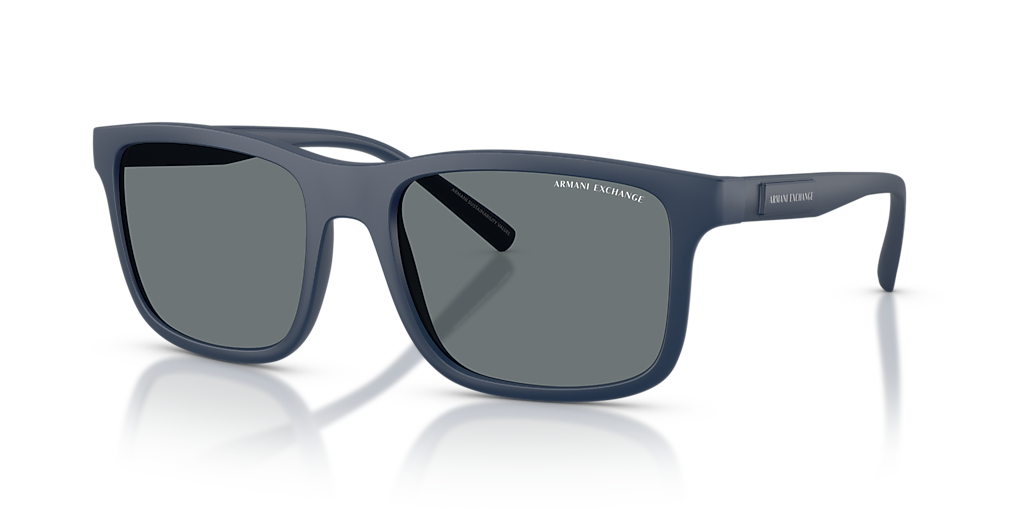 Armani Exchange AX4145S XXL (57 - 19) with Blue lenses and Blue
