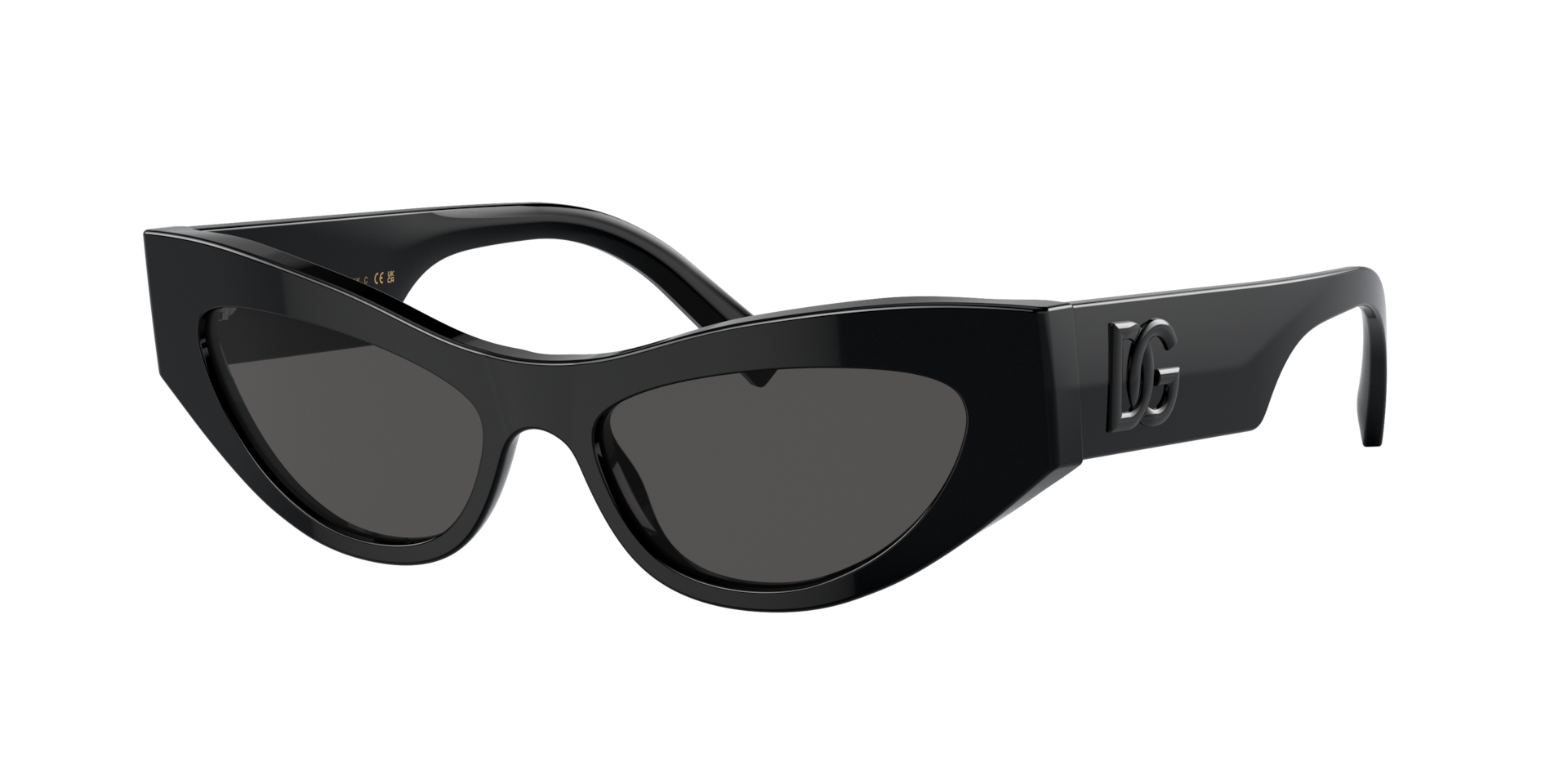 Dolce&Gabbana Woman Sunglass DG4450 -  Frame color: Black, Lens color: Dark Grey