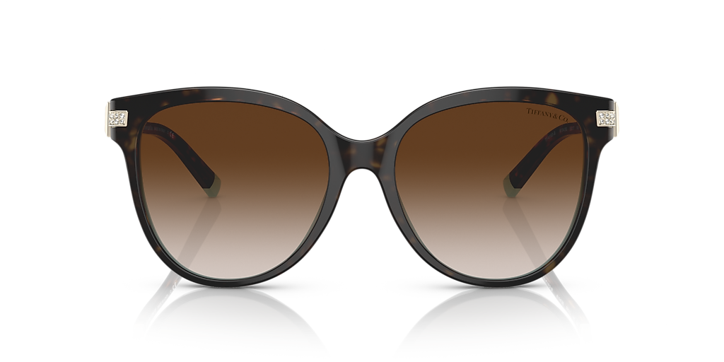 Tiffany & Co. TF4193B XL (55 - 17) with Brown lenses and Brown