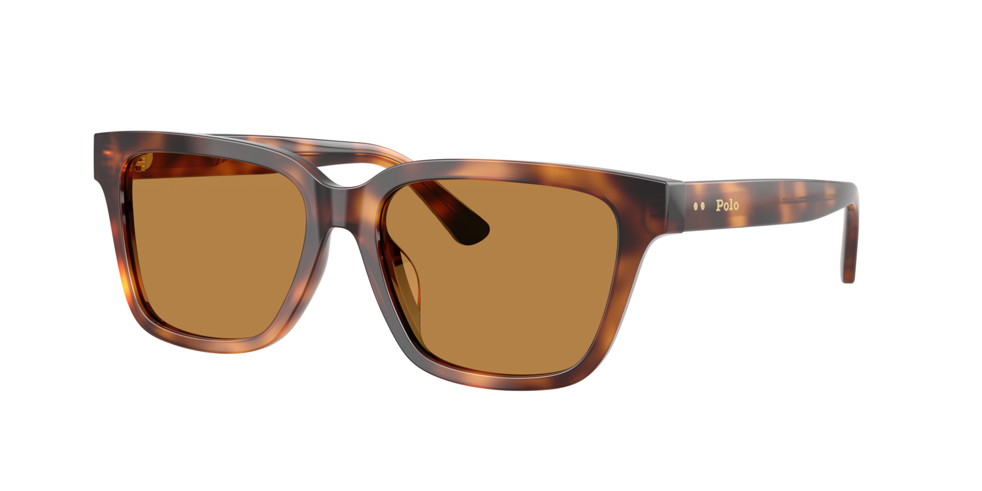 Polo Ralph Lauren Femme Sunglass PH4247U - Couleur du Monture: Écaille de tortue brillante, Couleur de Lentille: Marron clair