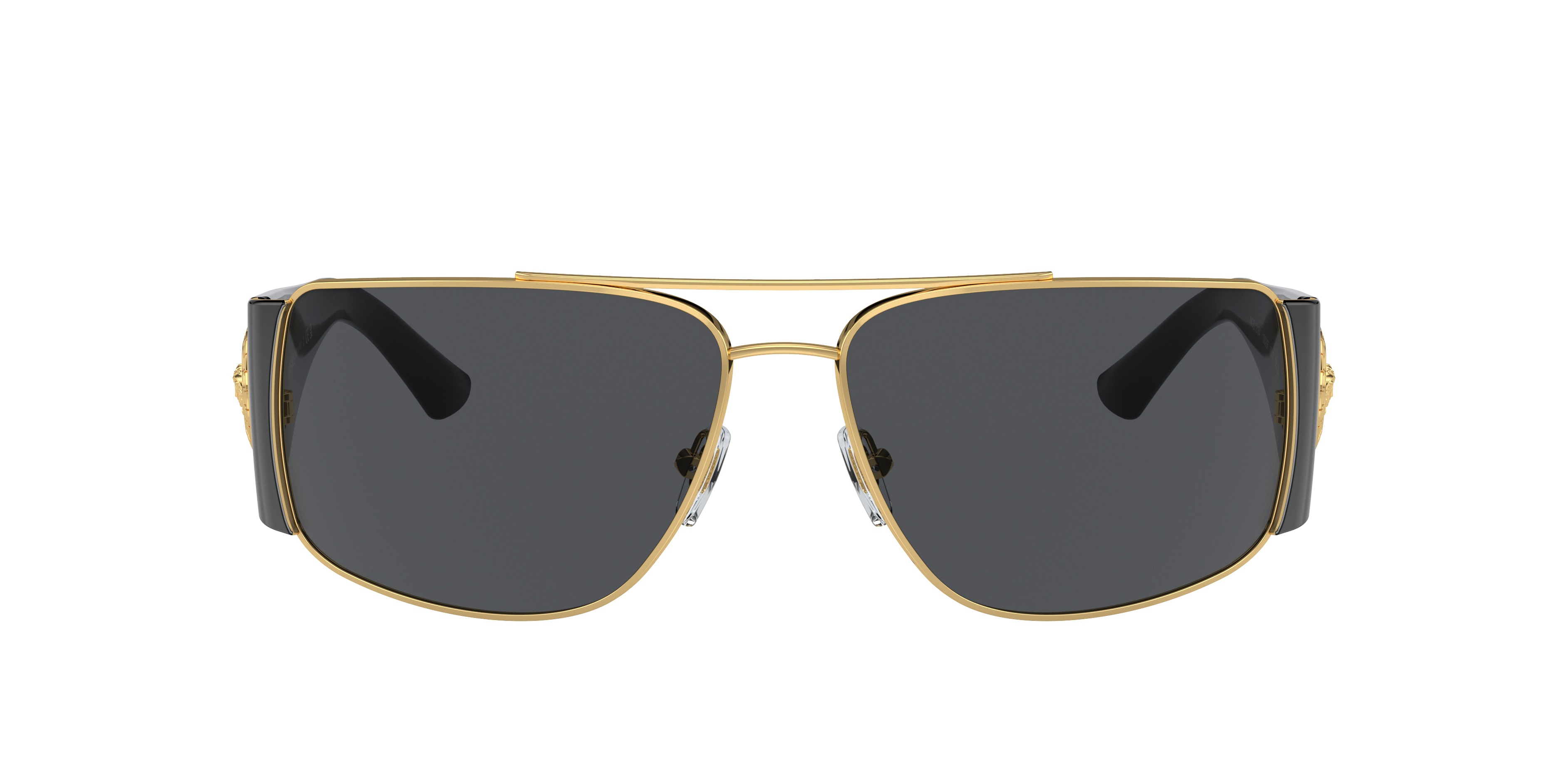 Versace VE2163 L (63 - 15) with Grey lenses and Gold frame