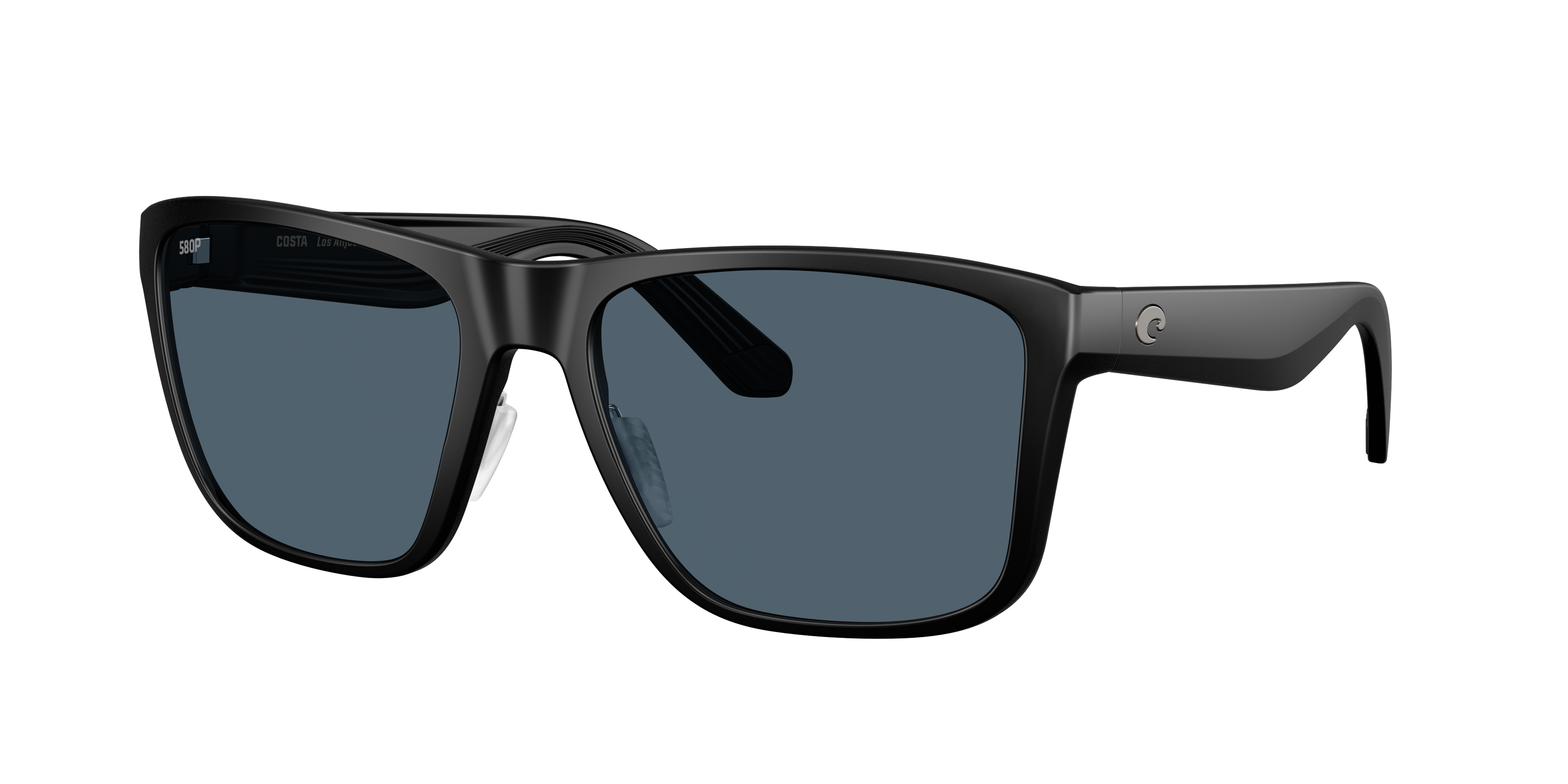 Costa Man Sunglass Los Alijos -  Frame color: Matte Black, Lens color: Gray