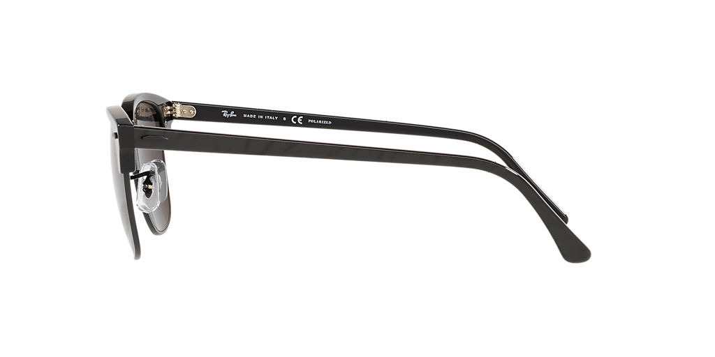 Ray-Ban Clubmaster Classic L (51 - 21) with Black lenses and Black