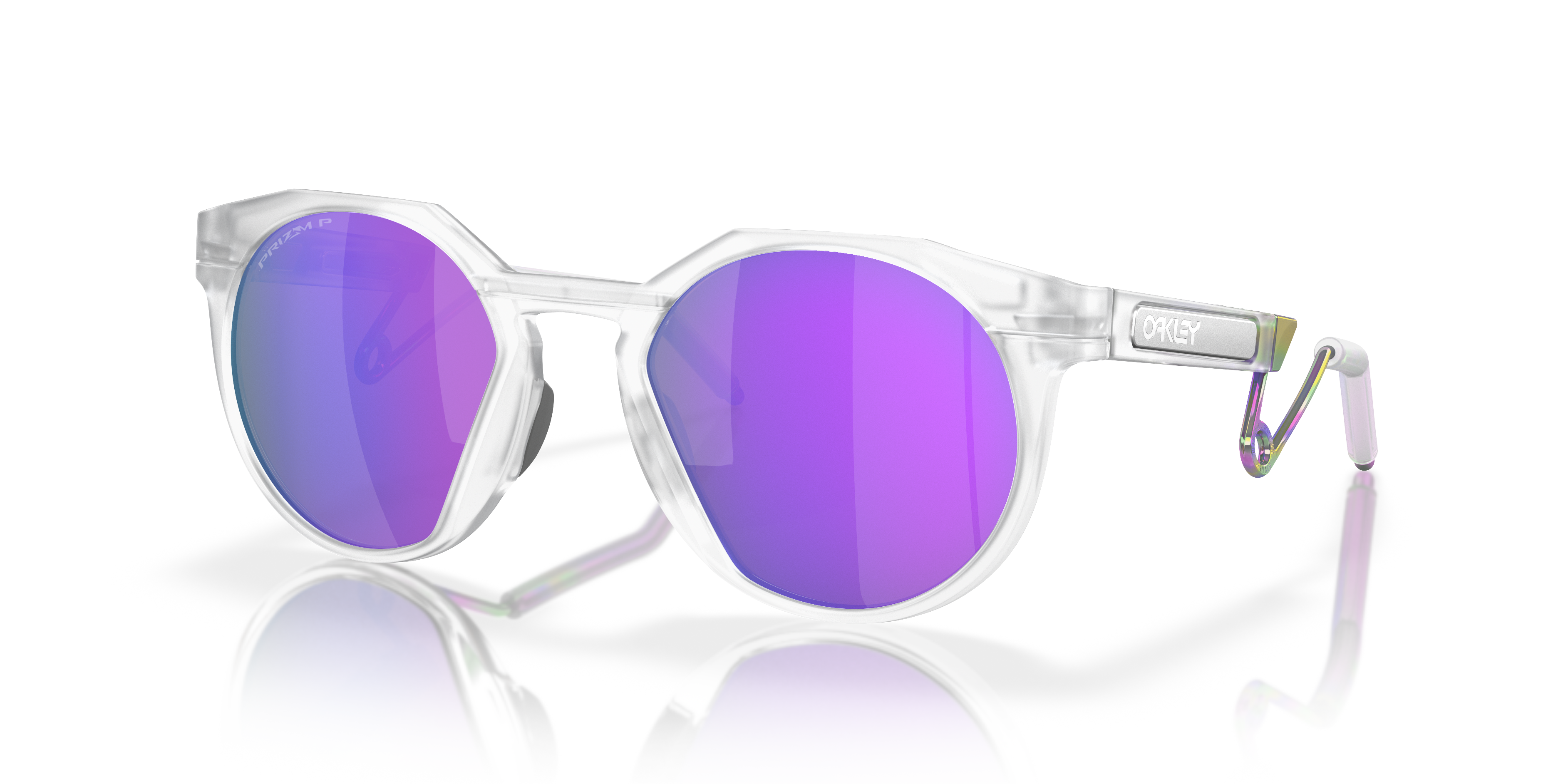 オトンナヘレー Oakley HSTN Metal M (52 - 21) with Violet lenses and Transparent