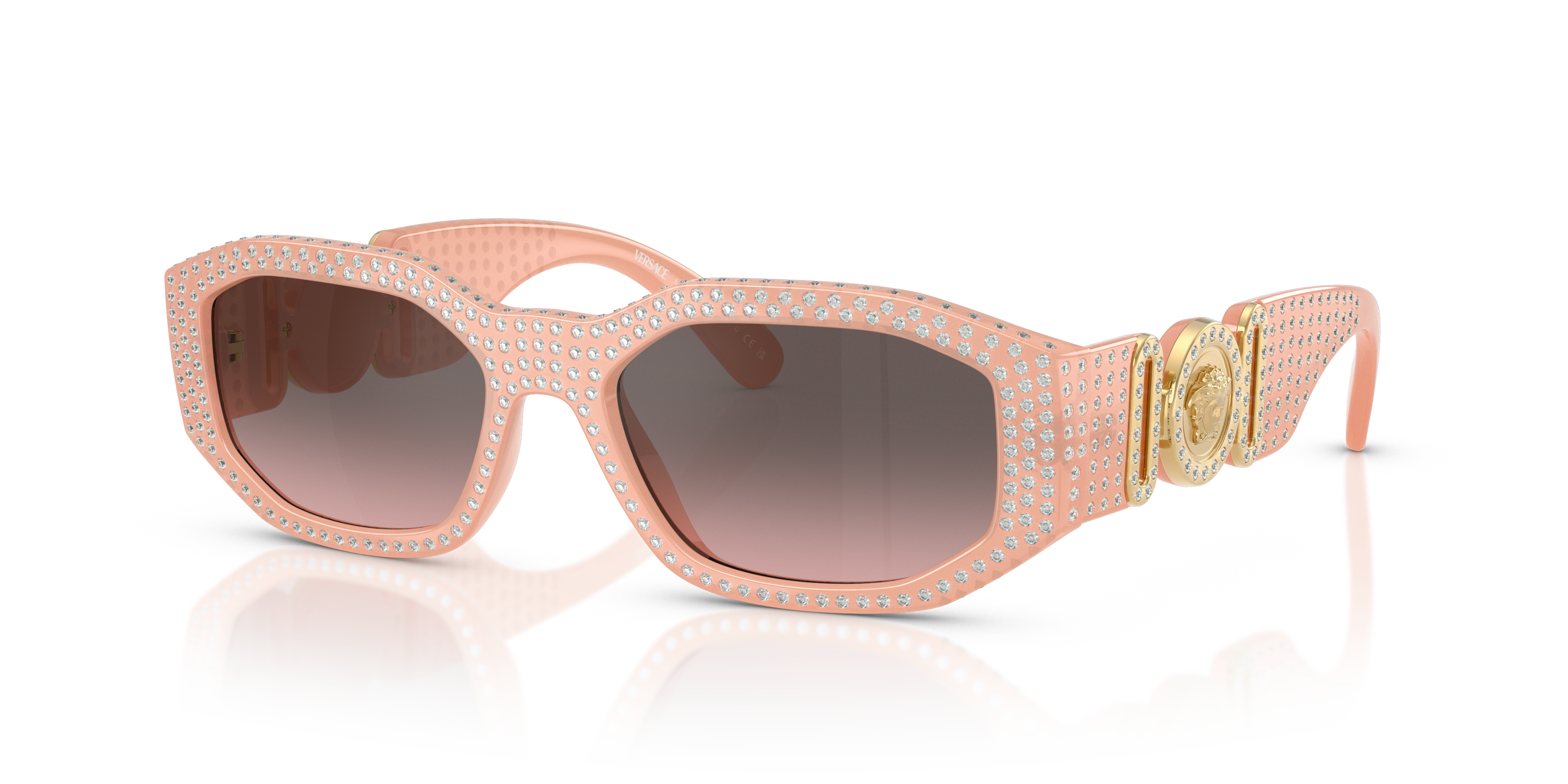 Versace VE4361 Biggie M (53 - 18) with Pink lenses and Pink frame